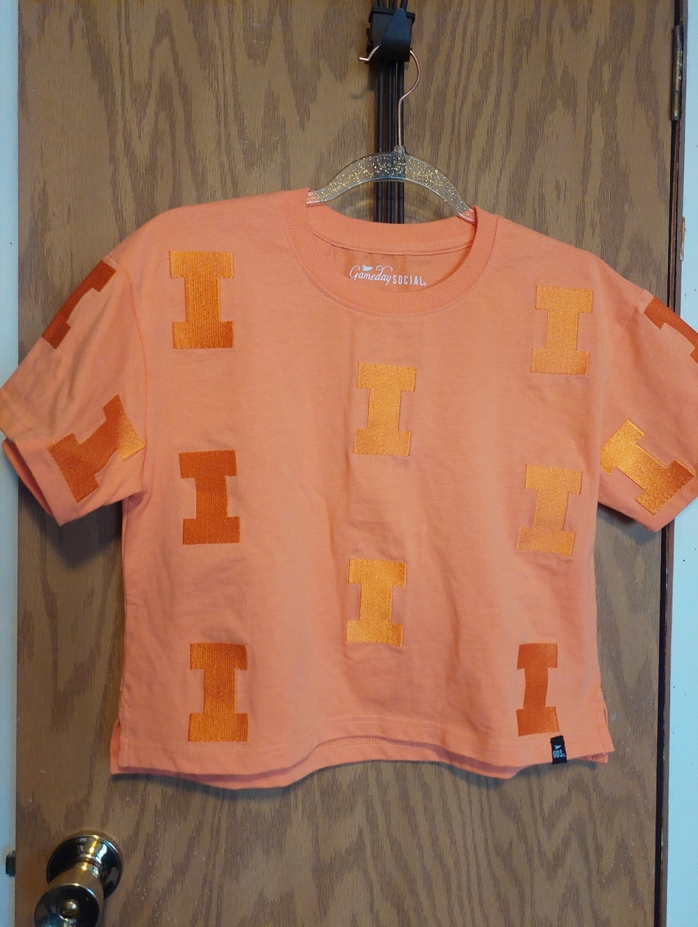 Illinois Varsity "I" repeat tee Embolden Gameday social